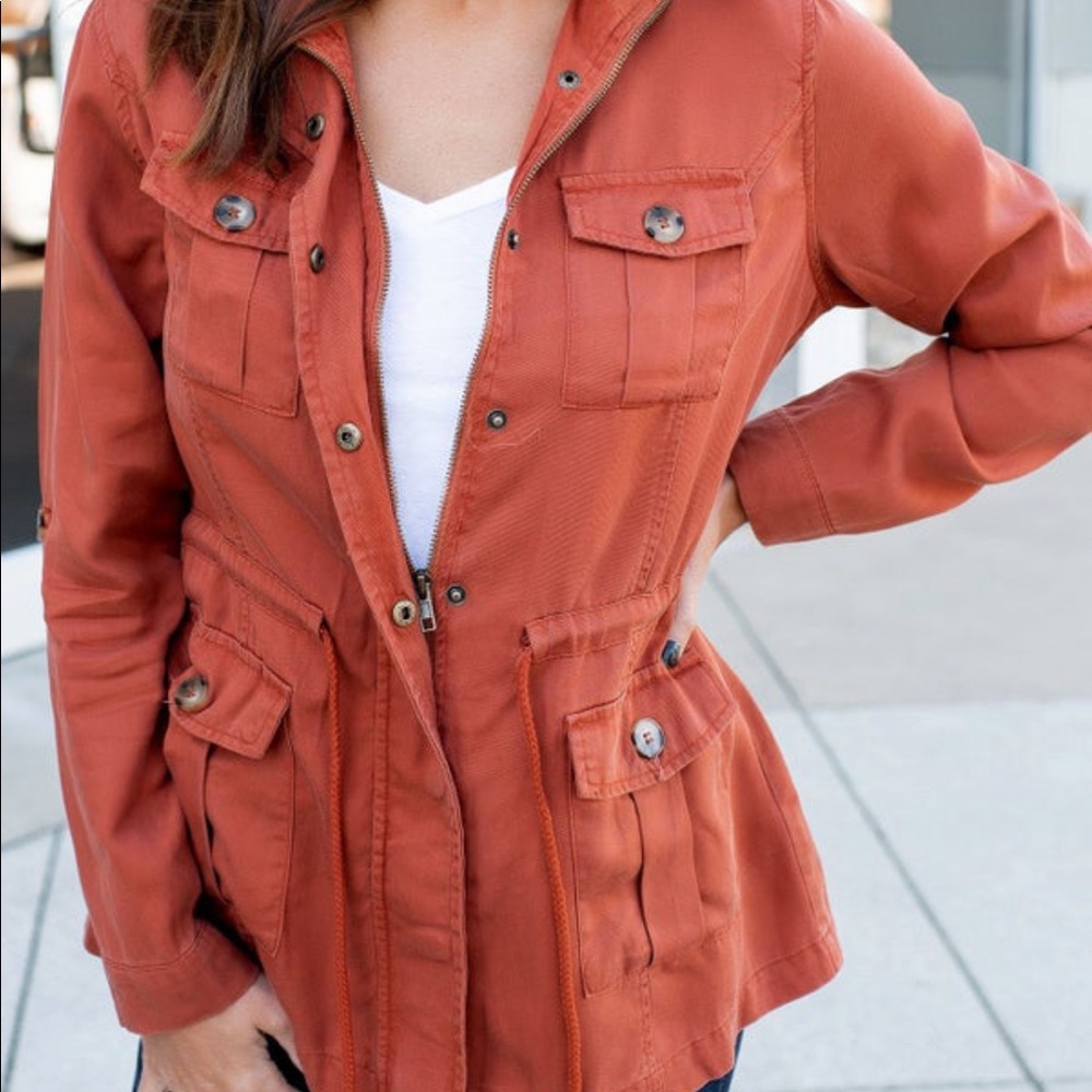 NEW Rust cargo jacket - Picture 4 of 7